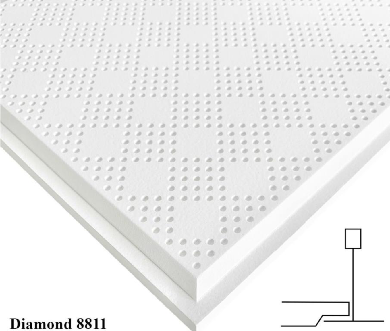 GRG Ceiling Tile